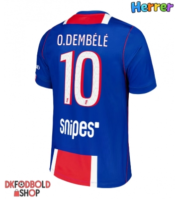 Paris Saint-Germain Ousmane Dembele #10 Hjemmebanetrøje 2026-27 Kort ærmer Paris Saint-Germain Ousmane Dembele #10 Hjemmebanetrøje 2026-27 Kort ærmer